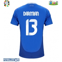 Italia Matteo Darmian #13 Hjemmedrakt EM 2024 Kortermet